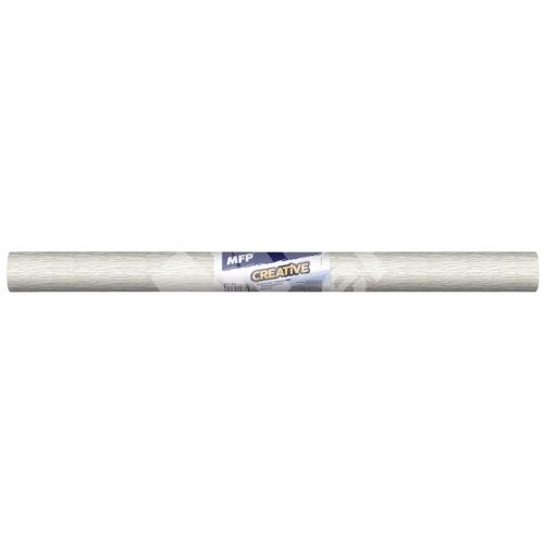 Krepový papír MFP, 50x200cm, perleťový bílý 1
