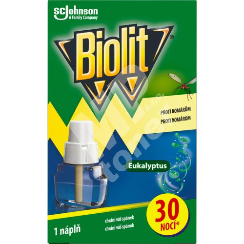 Biolit náplň pro elektrický odpařovač Eukalyptus 30 nocí, 21 ml 1