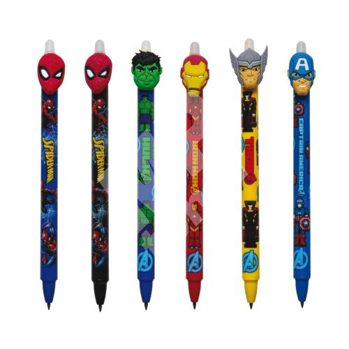 Colorino Marvel Avengers gumovatelné pero, modrá náplň 2