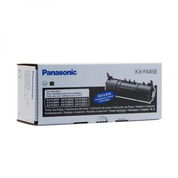 Toner Panasonic KX-FL813, 833, 853, 803, EX, black, KX-FA85E, originál