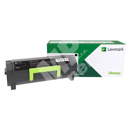 Toner Lexmark 56F2H00, black, originál 1
