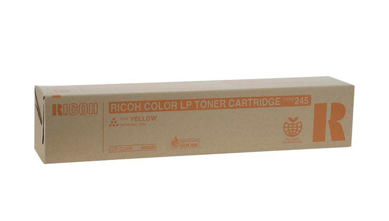 Toner Ricoh Aficio CL 4000, HDN, SPC410DN, žlutý, Typ 245Y, originál