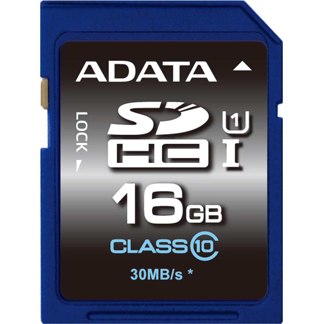 16GB ADATA SDHC UHS-I Premier,Class 10