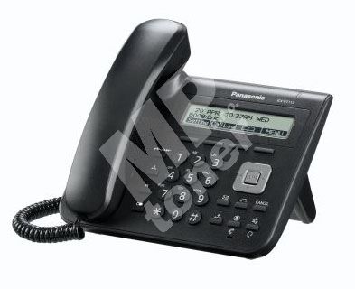 Šňůrový telefon SIP Panasonic KX-UT113NE- EE, bílý 1
