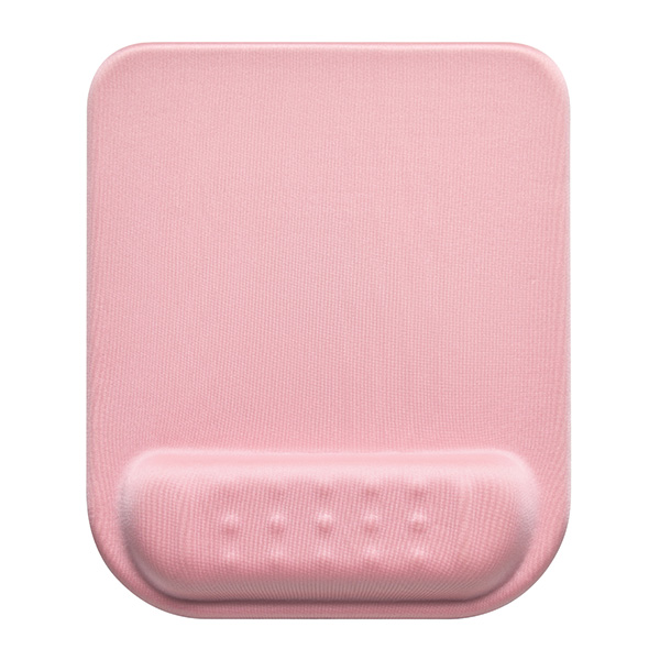 Podložka pod myš a zápěstí Powerton Ergoline Pastel Edition, ergonomická, pěnová, růžová