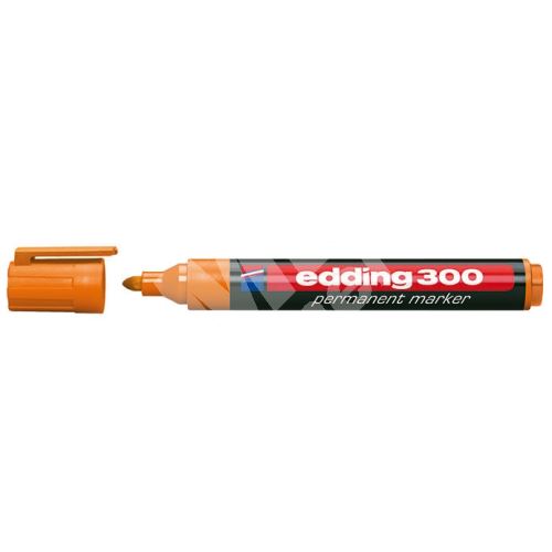 Průmyslový popisovač Edding 300, oranžový, 1,5-3mm, kuželový hrot 1