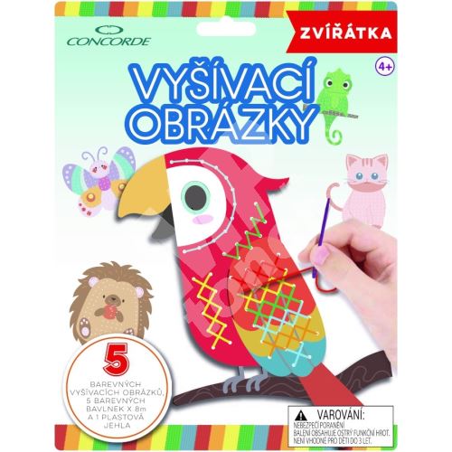 Vyšívací obrázky Concorde Zvířátka 1