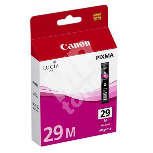 Cartridge Canon PGI-29M, 4874B001, magenta, originál 1