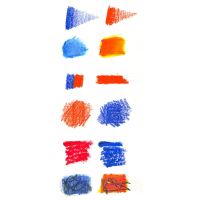 Uni Posca sada voskových pastelek, 24 ks, mix barev 9 (8)