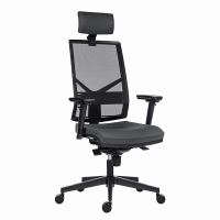 Kancelářské ergonomické křeslo Powerton Marie, šedé 2 (1)