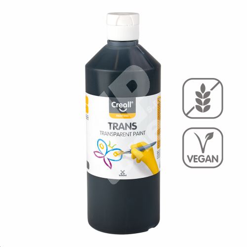Transparentní barva Creall Trans, černá, 500ml 1