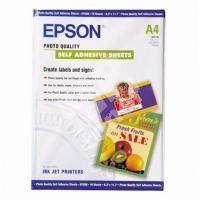 Epson Photo Quality InkJet Paper self-adhesive, foto papír, samolepicí, bílý, A4, 1