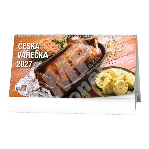 Stolní kalendář - Česká vařečka 1