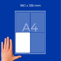 Snímatelné etikety AVERY Stick&Lift 99,1x139 mm A4 - L4733REV-25 4 (4)