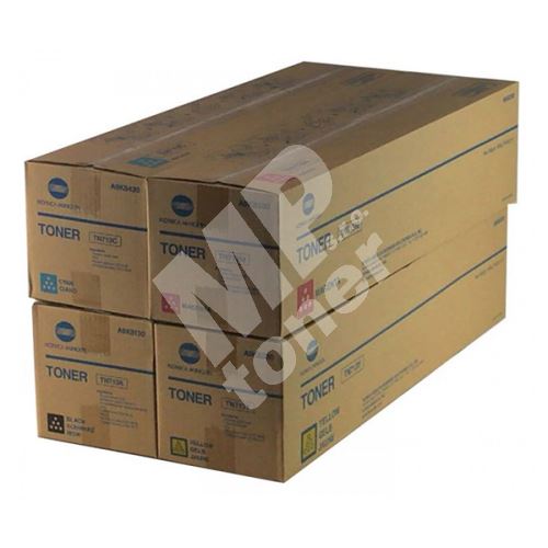 Toner Konica Minolta A9K8250, Bizhub C659, C759, yellow, TN-713Y, originál 1
