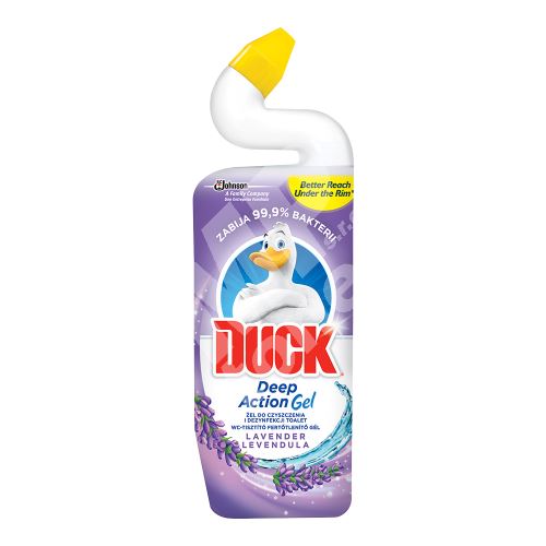 Duck 5v1 Lavender Wc tekutý čistič s levandulovou vůní, 750 ml 1