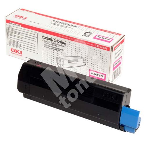 Toner OKI 43034806 červený originál 1