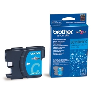 Inkoustová cartridge Brother DCP-6690CW, MFC-6490CW, LC-1100HYC, modrá, HC, originál