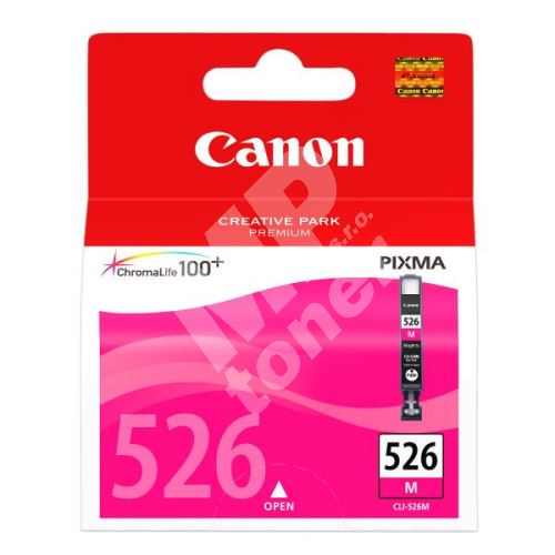 Cartridge Canon CLI-526M, magenta, 4542B001AA, originál 4