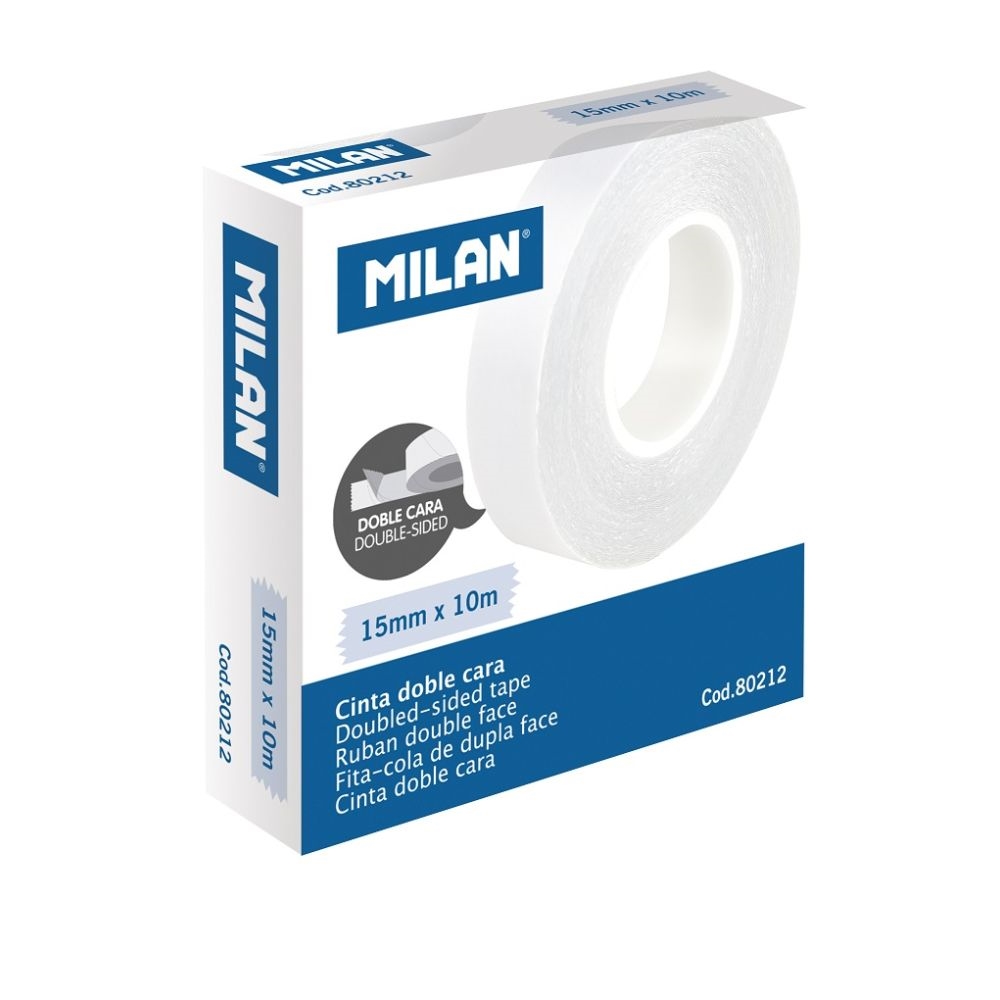 Oboustranná lepící páska Milan 15 mm x 10 m