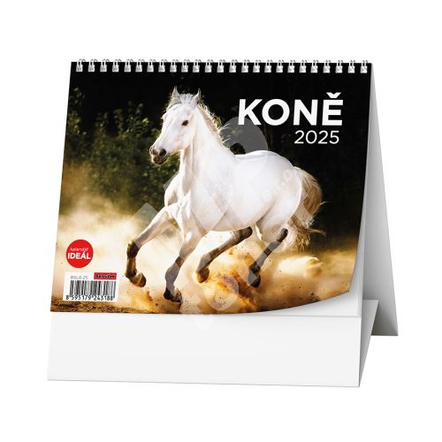 Stolní kalendář - IDEÁL - Koně 1