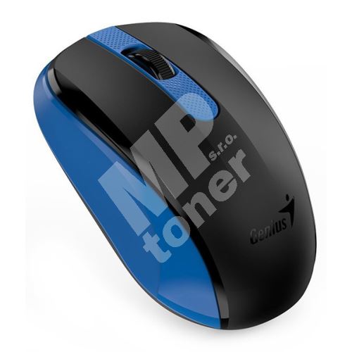 Myš Genius NX-8008S, 1200DPI, optická, 3tl., bezdrátová USB, modrá 1