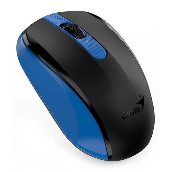 Myš Genius NX-8008S, 1200DPI, optická, 3tl., bezdrátová USB, modrá