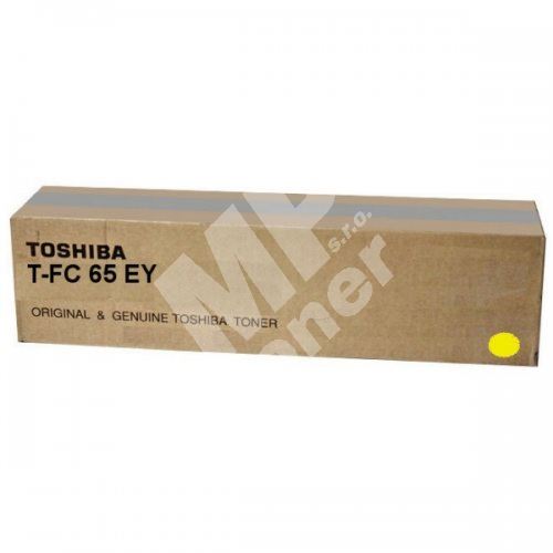 Toner Toshiba T-FC65-EY, yellow, originál 1