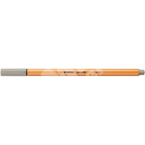 Liner STABILO Point 88, 0,4mm, 88/93, teplá šedá 1