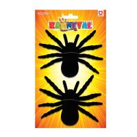 Dekorace pavouk Halloween 11 cm, 2ks v balení 2 (1)