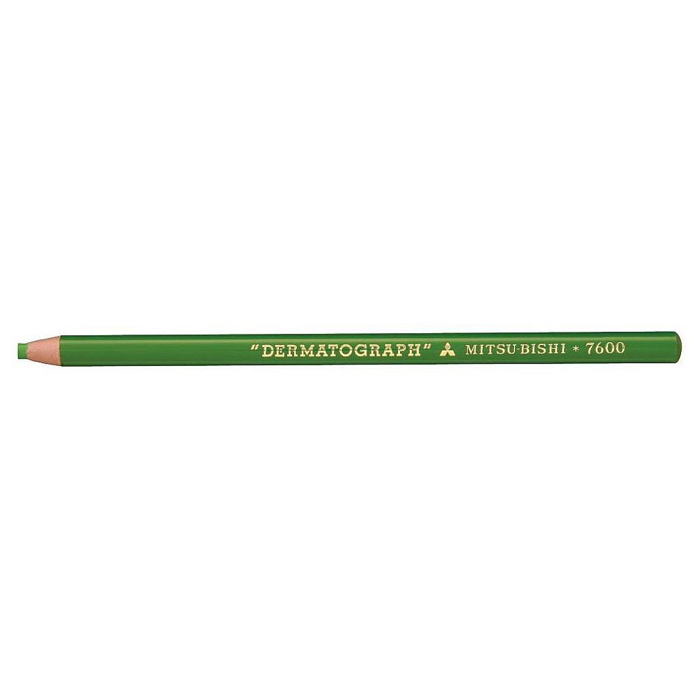 Popisovací tužka Uni Dermatograph 7600, světle zelená