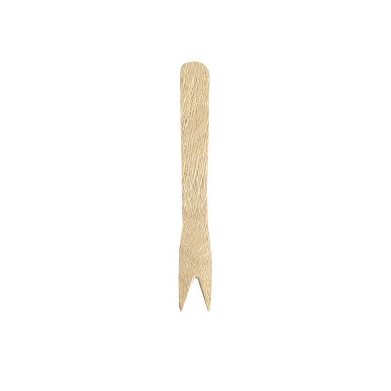 Vidlička na hranolky dřevěná 85 mm, 1000ks
