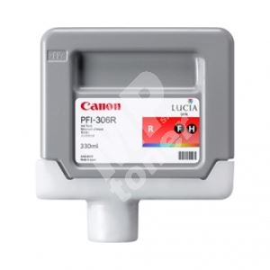 Cartridge Canon PFI-306R, red, originál 1
