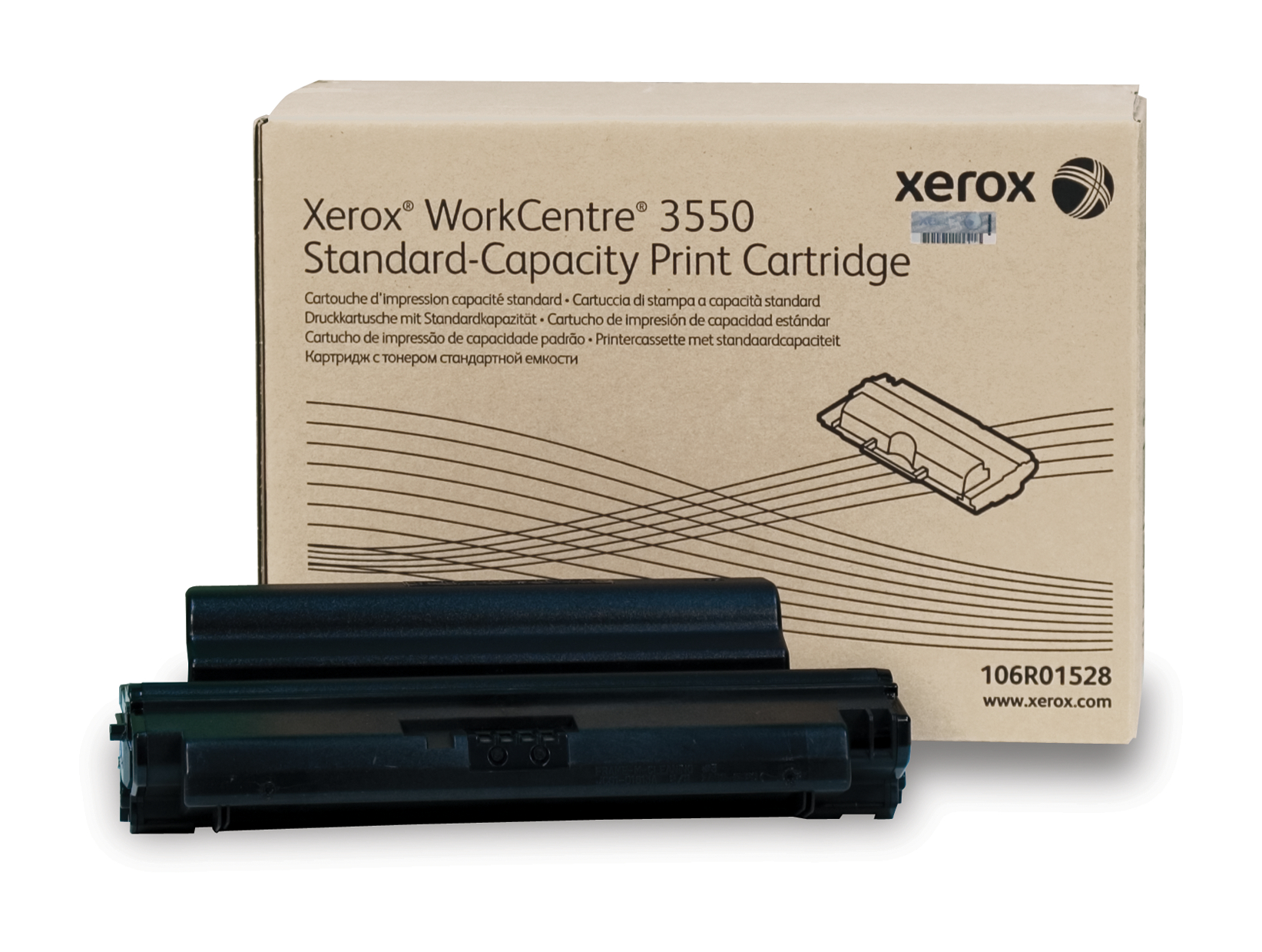 Toner Xerox 106R01531, WorkCentre 3550, black, originál