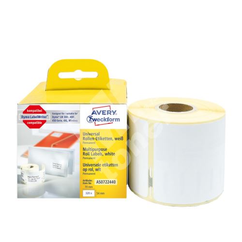 Termoetikety 70 x 54 mm, 320 ks S0722440 Seiko SLP-DRL 1