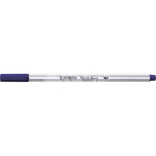 Štětcový fix Stabilo Pen 68 brush, pruská modrá 1