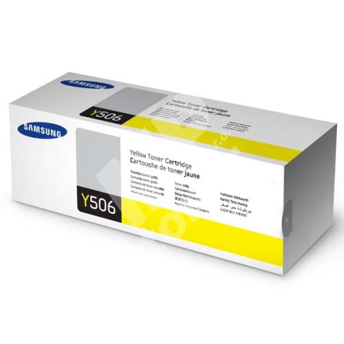 Toner Samsung CLT-Y506L, yellow, SU515A, originál 1