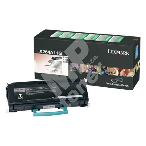 Toner Lexmark X264A11G, originál 1