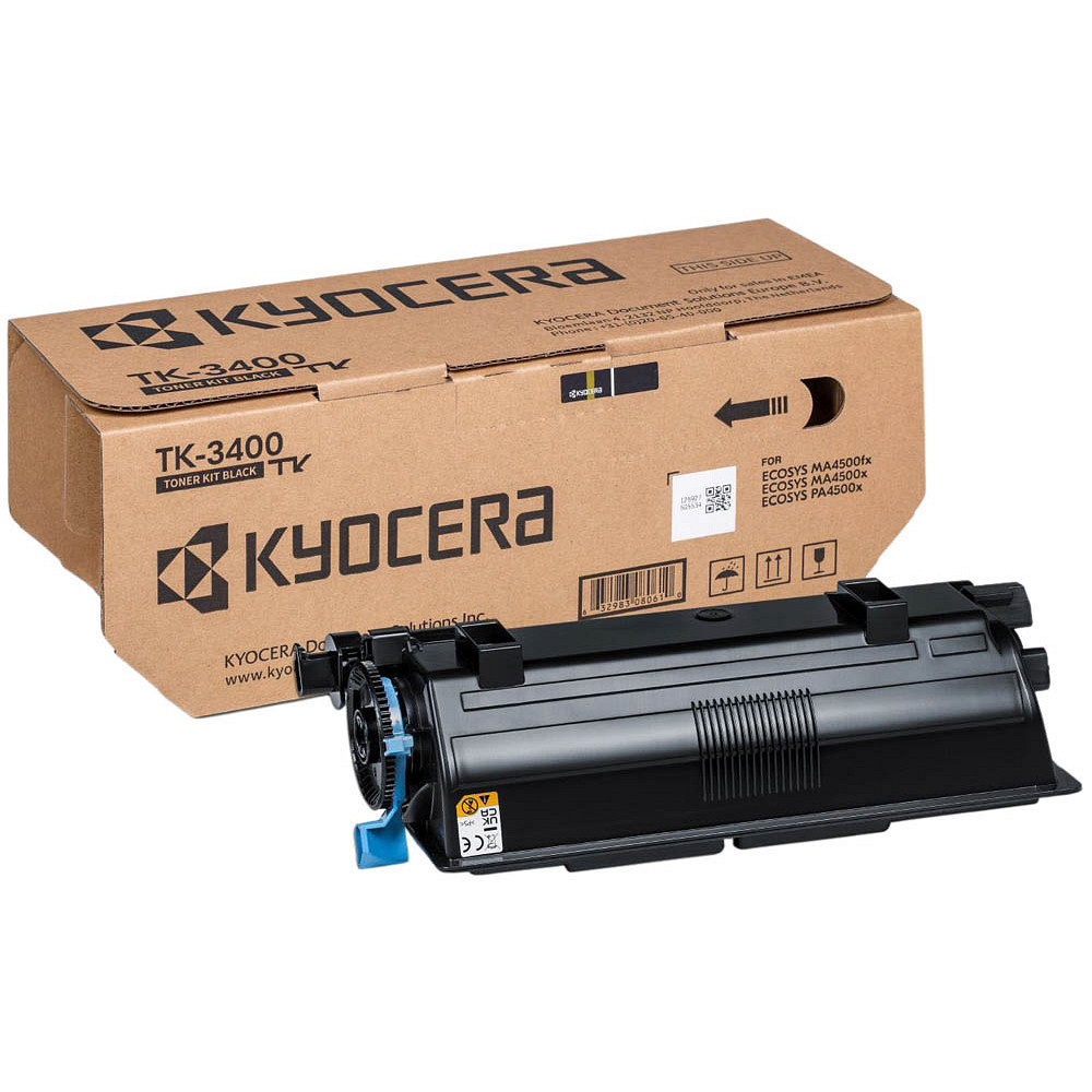 Toner Kyocera TK-3400, Ecosys PA4500, black, originál