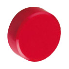 Magnet HEBEL 6177125 3 cm červený