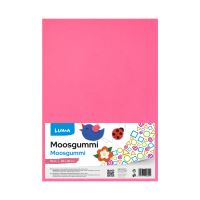 Moosgummi Luma A4, růžová, 10ks
