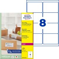 Recyklované etikety na balíky 99,1 x 67,7 mm, 100 listů A4 LR7165-100