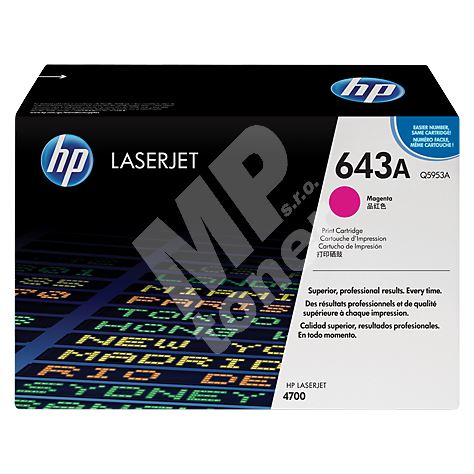 Toner HP Q5953A červená originál 6