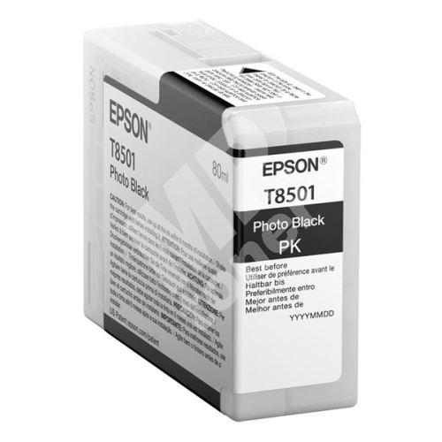 Cartridge Epson C13T850100, photo black, originál 1