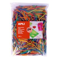 Dřevěné tyčinky Apli, Jumbo pack, mix barev