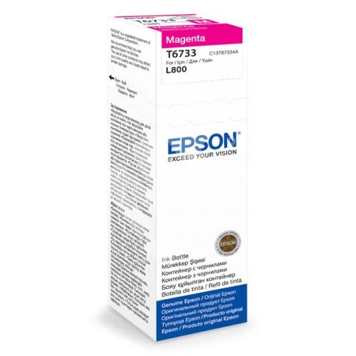 Cartridge Epson C13T67334A, magenta, originál 1