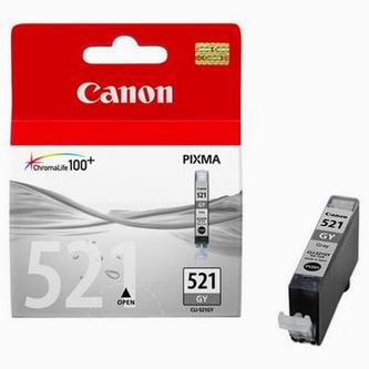 Inkoustová cartridge Canon CLI-521GY, grey, originál