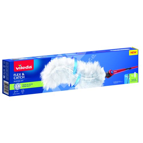 Vileda Flex & Catch prachovka s dlouhou rukojetí 93 cm 1