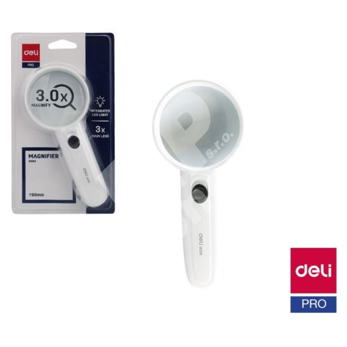 Lupa LED Deli 65mm E9098 1