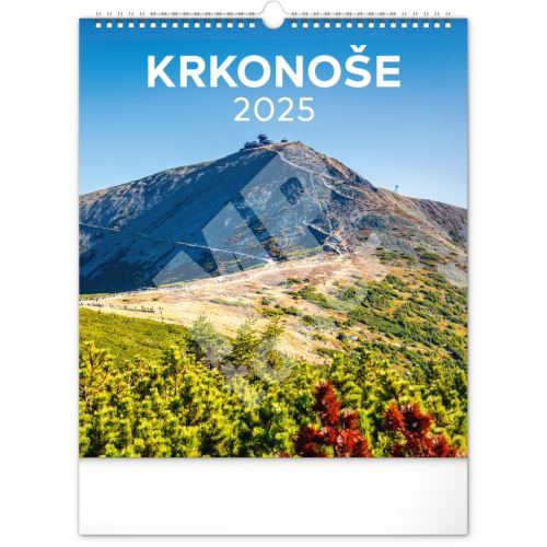 Nástěnný kalendář Notique Krkonoše 2025, 30 x 34 cm 1